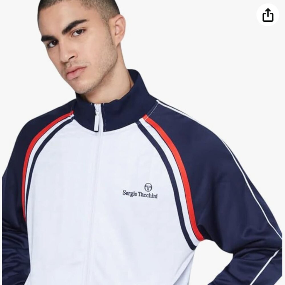 Sergio Tacchini Men's Geo Track Jacket - NWT